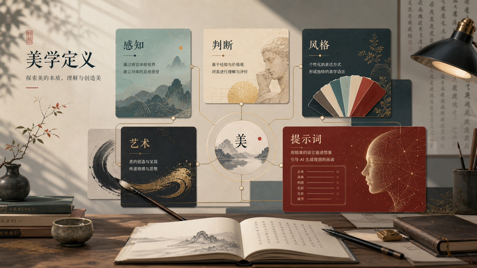 美学定义学习地图